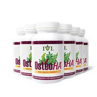IVL OsteoHA Joint Health Formula Daily Supplement, 120 Capsules per Bottle (Pack of 6)