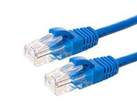 Cat5e Ethernet Patch Cable RJ45 - 150FT (BLUE) - WireShopper