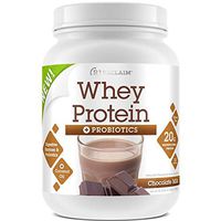 Complete Nutrition Reclaim Whey Protein Powder + Probiotics, Chocolate Milk, 20g Protein, Gluten Free, Stevia Sweetened, 21.8oz Tub
