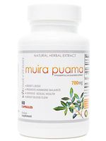Muira Puama | 700 mg Capsules | 4:1 Ptychopetalum Extract | 30 Day Supply
