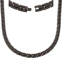 Elegant Titanium Magnetic Therapy Necklace Pain Relief for Neck Arthritis Migraine Headaches Shoulders and Back