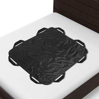 Positioning Pad Draw Sheet for Patient Transfer, 260lbs Weight Capacity, Waterproof Positioning Aid Mat with reinforced Handles for beds&wheelchairs use - Reusable & Washable (50" X 40")