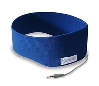 AcousticSheep SleepPhones Classic | Corded Headphones for Sleep, Travel, and More | The Original and Most Comfortable Headphones for Sleeping | Royal Blue - Breeze Fabric (Size S)
