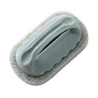Kitchen Sponge Bathtub Pool Scrub Brush Strong Scouring Dish Washing Cleaning Brush Bathroom Scrubber with Handle Heavy Duty Dish Wand Sponge for Kitchen Sink Tile Glass