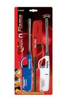 Click n Flame Multi Purpose Lighter - 3 Pack - Flexible Shaft - Multi Purpose - Wind Resistant Lighters