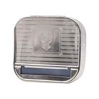 Bliss Brands Automatic Tobacco Cigarette Rolling Metal Case (Circle)