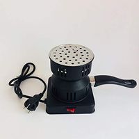 SSOLEREIT with Heat Management System Coal Stove Electric Lighter for Coal Coconut Shisha Hookah Dedicated Arabian Hookah Point Charcoal