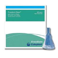 Freedom Cath Male External Catheter Self-Adhesive Seal Silicone Small, 5100 - Sold by: Pack of One