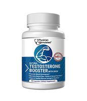 Physician Formulated MD Formulated Testosterone Booster for Men 3X More Actives Powerful Muscle Pumping Libido Building Capsules Dhea, Tribulus, Fenugreek, Horny Goat, L-Arginine - 90 Capsules