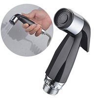 Xisheep Shower Bidet, Personal Hand Held Shower Head Douche Toilet Bidet Spray Wash Cleaner Bathroom Bathroom Products Home Decorations, for Home DIY Black