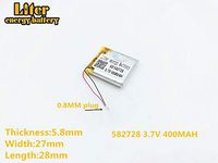 3.7V 3000mAh 5050105 Lithium Polymer Rechargeable Battery Lithium Polymer Li-Po Battery for MP4 GPS MP3 Bluetooth Stereo DIY Gift