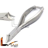 LAJA IMPORTS Professional 5.5" Pedicure TOENAIL Nipper with CONCAVE JAW and Back Lock