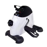 Portable Pedal Exerciser with LCD Monitor,Portable Exercise Pedal Bike for Legs and Arms,Under Desk Cycle Mini Exercise Bike