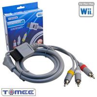 New Nintendo Wii AV Cable Connects Using Composite Connectors Six Foot Cable Length Same Picture