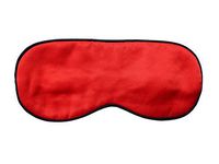 Silky Affection - Silk Sleep Mask, Blindfold, Eye Mask, Travel Gear, Pure Silk, Handmade (Scarlet Red)