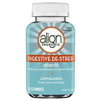 Align Digestive DE-Stress Probiotic + Herbal Ashwagandha Health Supplement, 50 Gummies, Berry Flavor