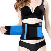 Lumbar Back Brace for Lower Back Pain and Lumbar Pain Relief - Double Pull Compression Waist Trainer with 2 Adjustable Belt, Lumbar Support Back Brace for Men and Women (Blue2#, X-Large)