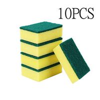 Kuerqi 10/20Pcs Kitchen Nano Emery Magic Clean Rub Pot Rust Focal Stains Sponge Extra Thin Magic Cleaning Sponges Eraser Sponge for Kitchen Bathroom Furniture Leather Car & Steel Cleaning