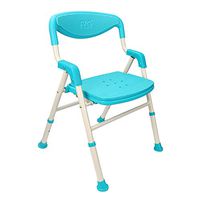 CKXLYD Shower Stool, Shower Chair,Bathroom Seat, Bathing Aid Elderly, Disabled, Bath Seat Bench,Lightweight Height Adjustable