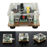 FidgetFidget DIY 9-13.8V CW QRP Shortwave Radio Transceiver Kit 7.023Mhz Case