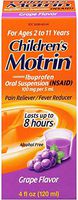 Motrin Children's Oral Suspension Grape 4 oz (6 Pack)