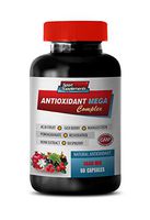 Brain and Memory Supplements - ANTIOXIDANT MEGA Complex - Natural Formula - Trans-resveratrol Capsules - 1 Bottle 60 Capsules