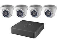Hikvision T7104Q1TA 4-Channel 1080p DVR with 1TB HDD and 4 1080p Outdoor Turret Cameras Kit