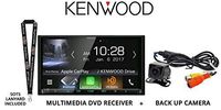 Kenwood DDX9904S in Dash DVD CD 6.95in Touchscreen Display, Built in Bluetooth, HD Radio with Universal Backup Camera and a Free SOTS Lanyard (Renewed)