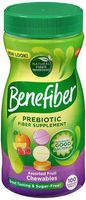 Benefiber Daily Prebiotic Fiber Supplement, Chewable Tablet for Digestive Health, Assorted Fruit, Sugar Free, 100 Count, 100ct
