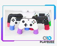 Playbudz PS4 Controller Grip Extenders - Compatible With (PS4, XBOX, OCULUS RIFT S, XBOX 360, XBOX ONE, NINTENDO SWITCH PRO, SCUFF,) Controller