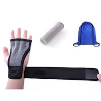 The Strongest Wrist Support – Workout Gloves Cross Training Gloves Gym Gloves for Men and Women Cross Training Fitness Gloves Unique Strong Hand Protectors Wrist Brace (Black, L)