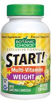 Botanic Choice Start! Multi-Vitamin + Weight, with Zinc, 60 vege caps