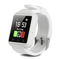 Smartwatch Bluetooth Fitness Tracking Smartwatch, Wireless Sports Watch for Android Phones, Samsung, Galaxy, LG, HCT, Sony (White)