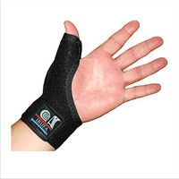 IRUFA, 3D Breathable Spacer Fabric Reversible CMC Joint Thumb Stabilizer, Splint Spica, Abducted Thumb for BlackBerry Thumb, Trigger Finger, Mommy Thumb, One PCS (Regular)
