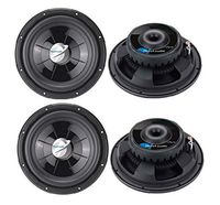 4) PLANET AUDIO PX12 12" 4000W Car Audio Shallow Subwoofers Subs Power Woofers