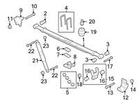 Ford W714299S439 BOLT