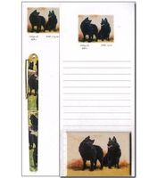 Schipperke Stationery Gift Set