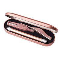 Earpick Curette Earwax Removal with LED Lights, Ear Canal Cleaning Tweezers, Nostril Cleaning Kit with Storage Box