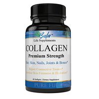 Life-Enhancing Premium Grade Collagen Pills Type 1, 2 & 3, Specially Formulated, Non-GMO Highest Quality Formula Skin, Hair, Joints & Bones