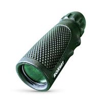 Authentic Roxant Viper 10x25 Pocket Scope with Rubber Armor "Snake-Grip" + Molded Finger Grip | Weatherproof, Shockproof, Dust Proof. Includes, Case & Wrist Strap, Cleaning Cloth + Lifetime Support