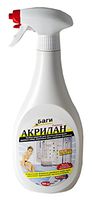 BAGI AKRILAN - foamy spray for the cleaning and renewing of the shower stalls, acrylic bath tubs, Jacuzzis, swimming pools, ceramic tiles, and more