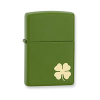 Zippo Shamrock Moss Matte Lighter