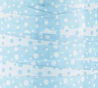 Boy Baby Shower Reversible Polka Dot Blue & White Curling Ribbon *20YDS* 3/8"