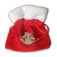 OLGCZM Cartoon Sloth Reusable Bags Holiday Wrapping