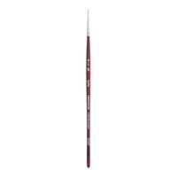 Princeton Velvetouch Artiste, Mixed-Media Brush for Acrylic, Watercolor & Oil, Series 3950 Spotter Luxury Synthetic, Size 18/0