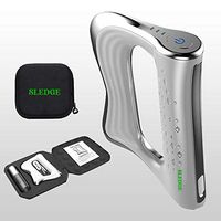 Electric Gua Sha Set, Guasha Massage iastm Tools | Handheld Deep Tissue Percussion Fascia Muscle Massage Gun for Athletes | Full Body Shiatsu Calf Neck Back Foot Massager for Pain Relief (White)