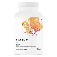 Thorne Research - B.P.P. (Betaine, Pepsin, and Pancreatin) - Comprehensive Blend of Digestive Enzymes - 180 Capsules