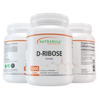 NutraBulk D-Ribose Powder - Muscle Builder, Energy & Endurance Supplement. 1,000 Grams