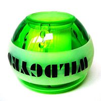 Gyroscope Ball Force Power Ball Gyro Led Light Wrist Ball Arm Exerciser Strengthener Muscle Relax Training Green