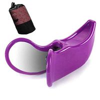 Pelvic Floor Plate Muscle Thigh Internal Exerciser and Yoga Blanket Set,Postpartum Repair Muscle Firming for Women Create Peach Shape Hips Secret Gift for Wife/Lover/Mother (Color : Purple- Blanket)